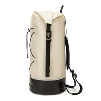 Sac à dos étanche à cadre réglable de 20 L avec fermeture à enroulement, tendance, pour le kayak et la navigation de plaisance