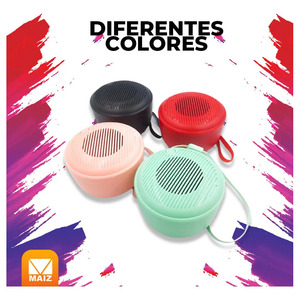 <b>Mini</b> Wireless <b>Bluetooth</b> <b>Speaker</b>, USB Rechargeable, Portable - Assorted Colors - Product Image 3