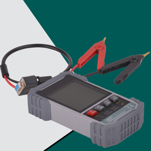 Giá trị + ab70c 0-120V Bốn (4) thiết bị đầu cuối Kelvin kết nối di động pin nội bộ kháng phân tích - Product Image 3