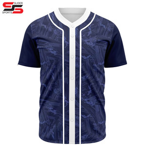 Maillot de baseball blanc bon marché en gros maillot d'entraînement de softball pour hommes et femmes - Product Image 6