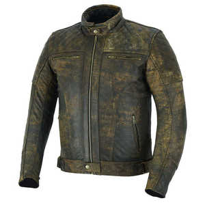 New Arrival Men's Lightweight Winter Breathable <b>Genuine</b> <b>Leather</b> <b>Jacket</b> High Quality Outdoor Quick Dry Customizable Full Sleeve - Product Image 2