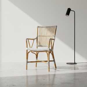 Elegante Silla de ratán hecha a mano, muebles elegantes y cómodos para Villa, Hotel, apartamento y decoración de comedor para el hogar - Product Image 1