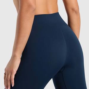 Leggings de sport uniques pour femmes en bambou, taille mi-haute, vêtements de yoga, prix de gros personnalisé, personnalisation, haute qualité, antibactérien - Product Image 4