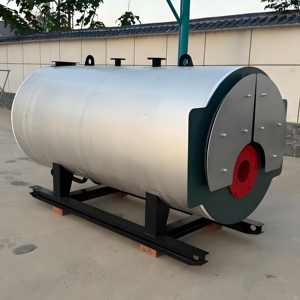 Fonctionnement entièrement automatique sans besoin <span class=keywords><strong>de</strong></span> personnel spécialisé pour surveiller la <span class=keywords><strong>chaudière</strong></span> à eau chaude sous vide au <span class=keywords><strong>gaz</strong></span> combustible WNS - Product Image 1