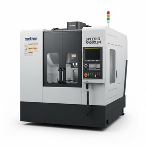 Centro de Mecanizado Vertical CNC Brother SPEEDIO R450X2N BT30, Diseño Compacto Individual, Cambio Rápido de Herramienta para Electrónica Automotriz - Product Image 4