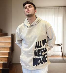 Sudadera colorida Hip Hop con estampado de letras Sudadera con capucha de gran tamaño Casual Baggy Harajuku Gothic Pullover Hoodie - Product Image 2