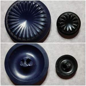 Botón de cuerno de búfalo de la mejor calidad en blanco Personalización Tamaño y tamaño grande y corto disponible ágata - Product Image 5