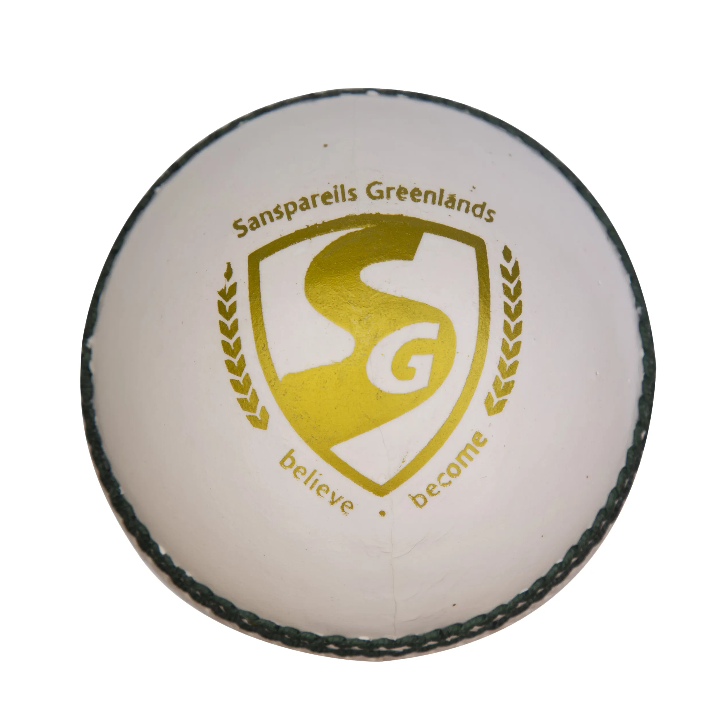 Hakiki deri orijinal kriket topu SG marka hafif beyaz renk profesyonel oyun maç topu en iyi kriket maç topu