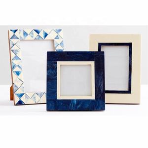 กรอบรูปกระดูกรูปวงกลมแบบโบราณกรอบรูปกระดูกสีชมพูสำหรับตกแต่งของขวัญที่เป็นเอกลักษณ์ของตกแต่งบ้านทำด้วยมือ - Product Image 6