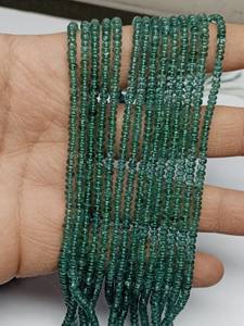 Cuentas de Zafiro Azul Natural de 3 mm y 4,5 mm, Redondas y Lisas, de Alta Calidad, Certificadas por Terceros, para la Elaboración de Joyas Atractivas - Product Image 6