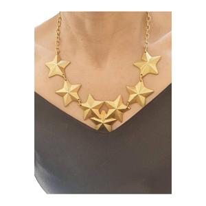 Collana da donna Color oro placcato oro antico in acciaio