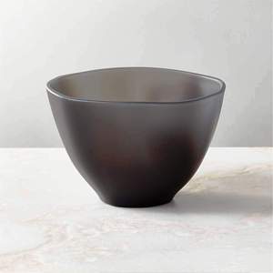 Bol de service en résine décorative écologique d'origine indienne, noir, blanc, marron, fait à la main, passe au lave-vaisselle, poli, pour les fêtes - Product Image 6