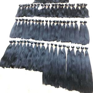 100% Cabello Humano Remy en Trama, Cabello Liso Vietnamita para Teñir, Trenzar y Cualquier Otra Operación - Product Image 6