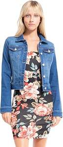 Chaqueta de Mezclilla para Hombre, Invierno, Cuello Alto, Manga 3/4, Largo Regular, 100% Algodón - Product Image 5