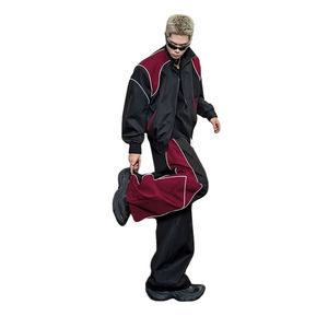 Ensemble de survêtement pour homme en coton confortable, qualité supérieure, tendance, streetwear élégant, respirant, vêtements de sport - Product Image 2