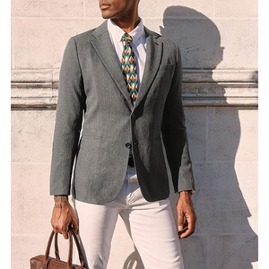 Chaqueta de chaqueta de uniforme de negocios para hombre de alta calidad elegante moda para caballeros - Product Image 3