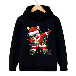 Best Selling New Design Winter <b>Christmas</b> <b>Hoodies</b> Men's Sweatshirts Custom Blank Silk Screen Printing Heavy Fleece Eco-Friendly - Product Image 3