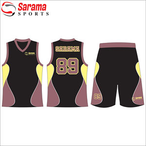 KCOA Uniformes de basket-ball vierges à séchage rapide entièrement personnalisés par sublimation, maillot de basket-ball réversible, - Product Image 2