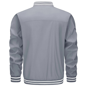 Veste Letterman Varsity de haute qualité pour hommes corps en laine manches en cuir véritable vêtements d'hiver veste pour hommes intelligente et élégante - Product Image 2