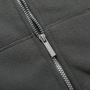 Sweat-shirt à capuche oversize pour homme avec fermeture éclair, broderie de logo personnalisé, style tendance, imprimé, automne - Product Image 5