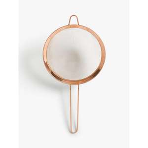 Passoire à thé en métal couleur cuivre de qualité supérieure, ustensiles de cuisine en treillis métallique en or rose, outil de gadget durable pour hôtel et restaurant - Product Image 1