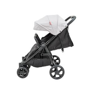 Passeggino doppio California nero