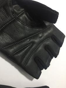 Gants d'haltérophilie tout usage en cuir à demi-doigts unisexe rose vif pour l'entraînement en salle de sport, la musculation et le fitness par pour - Product Image 6