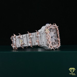 นาฬิกาเพชรสำหรับผู้ชายและผู้หญิงดีไซน์โดดเด่นทันสมัย - Product Image 2