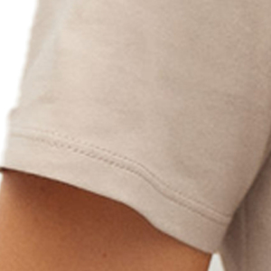 เสื้อยืดแขนสั้นผ้าฝ้าย 100% แบบเรียบ พิมพ์โลโก้ได้ตามต้องการ คอกลม เสื้อยืดผู้หญิงสำหรับฤดูร้อน - Product Image 6