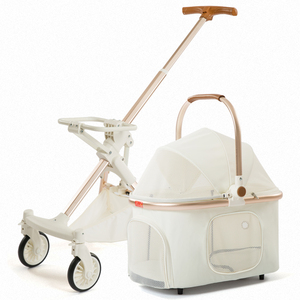 Carrito <span class=keywords><strong>de</strong></span> Aluminio <span class=keywords><strong>de</strong></span> Lujo <span class=keywords><strong>para</strong></span> <span class=keywords><strong>Perros</strong></span>, Directo <span class=keywords><strong>de</strong></span> Fábrica OEM, con Tela Oxford Desmontable, <span class=keywords><strong>para</strong></span> <span class=keywords><strong>Perros</strong></span> Pequeños - Product Image 2