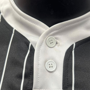 เสื้อเบสบอลเยาวชนแบบซับลิเมชั่น ผ้าโพลีเอสเตอร์ 100% ราคาโรงงาน ปรับแต่งโลโก้ได้ - Product Image 5