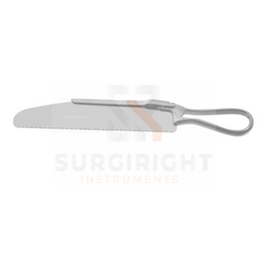 Hoja de sierra ortopédica para huesos Satterlee con anillo Instrumentos de cirugía ósea sin óxido de acero inoxidable de Surgiright Instruments - Product Image 5