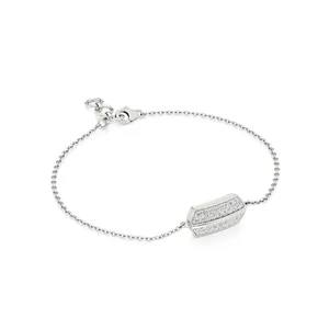 Bracelet chaîne en diamant LunaHex - Bracelet luxueux et étincelant pour femmes - Product Image 1