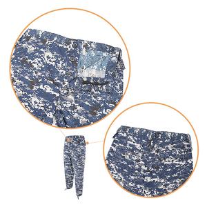 Venta al por mayor de uniformes de seguridad multibolsillos transpirable personalizar Logo poliéster algodón camuflaje uniforme para hombres - Product Image 6