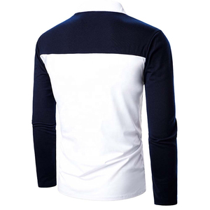 2025 Golf de manga larga de alta calidad para hombres para Polo al por mayor ropa de calle con estampado deportivo 20% poliéster 80% Algodón - Product Image 5