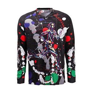 Camiseta de Motocross Sublimada Personalizada al por Mayor, Camiseta Deportiva para Hombre, Manga Larga, Camiseta de Carreras de Motocross - Product Image 3