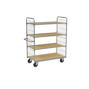 Carros ESD KM9000-4L-ESD Serie 9000 de Acero Inoxidable Electrogalvanizado - Product Image 1