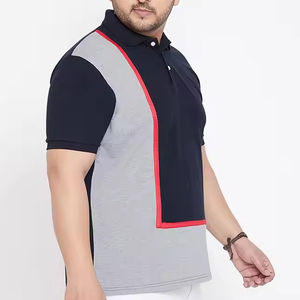 Polo de hombre de talla grande con logotipo personalizado al por mayor a precio bajo Polo de golf deportivo liso de secado rápido para hombre - Product Image 4