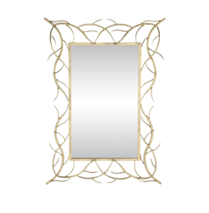 Espejo Decorativo de Pared con Marco Metálico Plateado Elegante, Diseño Enmarcado de Gran Tamaño, Venta al por Mayor - Product Image 2