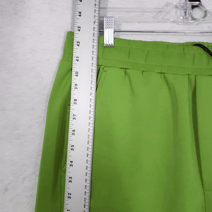 Service OEM Pantalon de jogging uni à coupe ample Pantalon de jogging à déchets élastiques Pantalon de jogging de couleur verte Pantalon de course décontracté de style de rue - Product Image 2