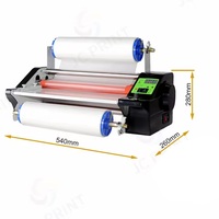 Nouvelle machine à plastifier automatique A3 à froid et à chaud pour imprimante UV DTF, machine à plastifier les films AB pour l'impression d'étiquettes en cristal