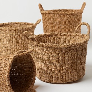Paniers d'herbe de mer de paille tissés à la main au Vietnam, prix compétitif, zéro déchet écologique, paniers d'herbe de mer au prix le plus bas - Product Image 2