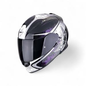 Casque intégral rabattable EXO-491 Retro Predator avec double visière, état neuf, matériau PC, casque de moto tout-terrain - Product Image 1
