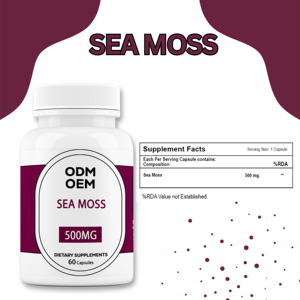 ผลิตภัณฑ์เสริมอาหารมอสและยาแคปซูลบำรุงผิวมอสทะเลไอริช60แคปซูล - Product Image 4