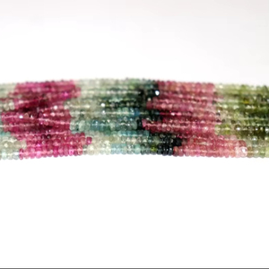 Cuentas Sueltas Modelo 005 de Mehrajudin Gems, Cuentas de Piedras Preciosas Naturales de Super Calidad, Turmalina Multicolor Tallada, Tamaño Pequeño, Cuentas de Terceros - Product Image 2