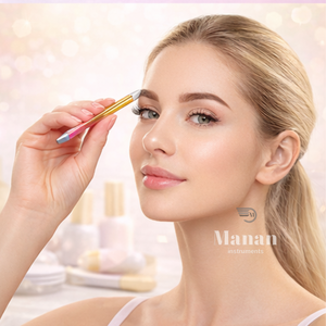 Pinzas para Cejas de Acero Inoxidable con Degradado Arcoíris y Diseño de Estrella, Punta Inclinada de Precisión, Herramienta de Belleza Ecológica para Depilación - Product Image 6