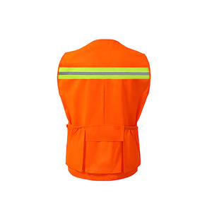 Ropa DE SEGURIDAD Chaleco reflectante de trabajo Bolsillos múltiples Ropa DE TRABAJO Seguridad Colorido Construcción Ropa DE TRABAJO Chaleco - Product Image 2