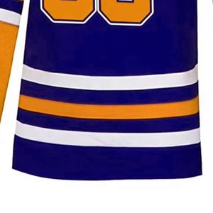 Camiseta de hockey sobre hielo Reversible de secado rápido de alta calidad, camiseta de práctica de secado rápido para hombres, equipo de sublimación, ropa de hockey sobre hielo - Product Image 6