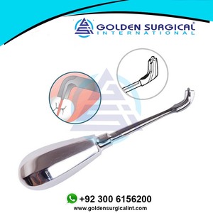 Elevador de Coronas Dentales, Herramienta de Restauración Dental con Mango Metálico Antideslizante, Extractor de Coronas Rotas - Product Image 4