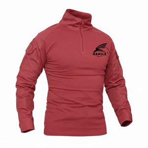 2024 High Quality Breathable <b>Compression</b> <b>Shirt</b> for Men Custom Logo Casual Solid Pattern Long Sleeve with O-Neck - Product Image 6